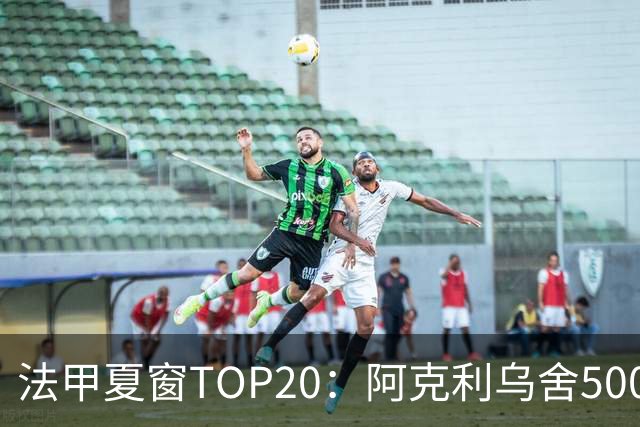 法甲夏窗TOP20：阿克利乌舍5000万欧成标王，费兰4850万欧第二